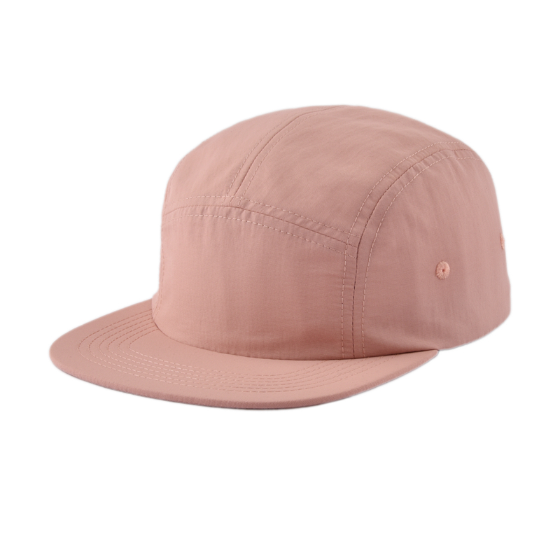 Hip hop καπέλο προσαρμοσμένο λογότυπο 3D κέντημα προσαρμοσμένο λογότυπο νέο σχεδιασμό μη δομημένο χαμηλού προφίλ κατασκήνωση κενό απλό νάιλον 5 καπέλο πάνελ