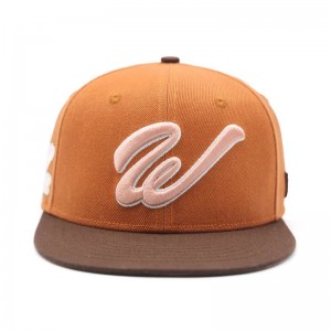 OEM/odm 6 πάνελ προσαρμοσμένο λογότυπο κέντημα τοποθετημένα καπέλα καπέλων