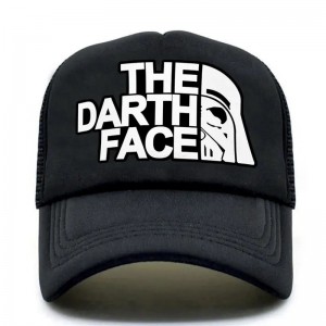 Darth Trucker Cap Star Cap Men Funny Face Hat Baseball Caps Cool Summer Mesh Net Hat για τους άνδρες