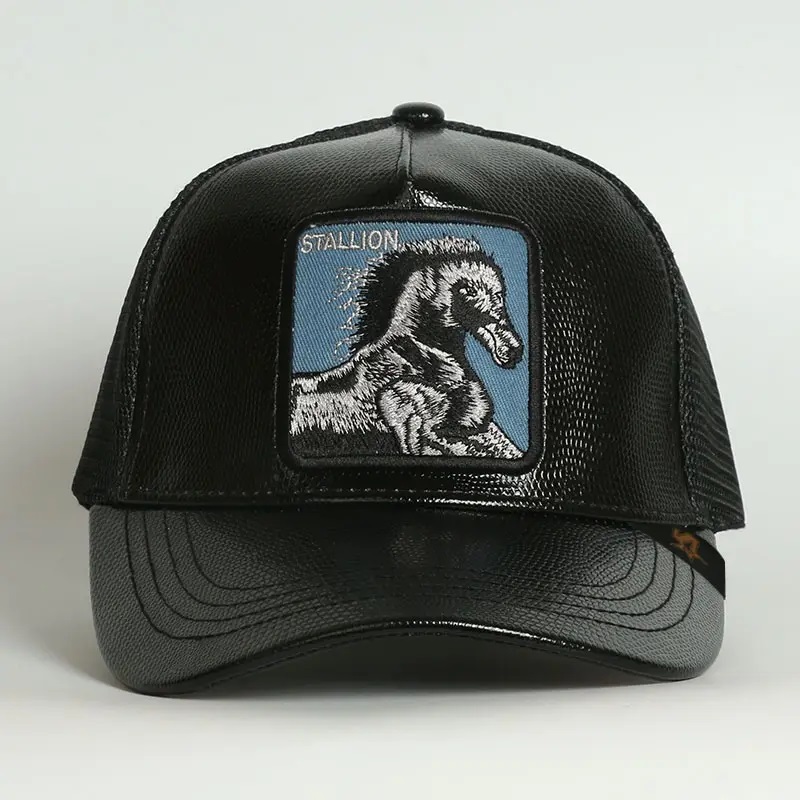 Αθλητικά καπάκια Gorras de Beisbol Men Cotton Design Το δικό σας κέντημα προσαρμοσμένο αλόγο λογότυπο Trucker Caps καπέλο