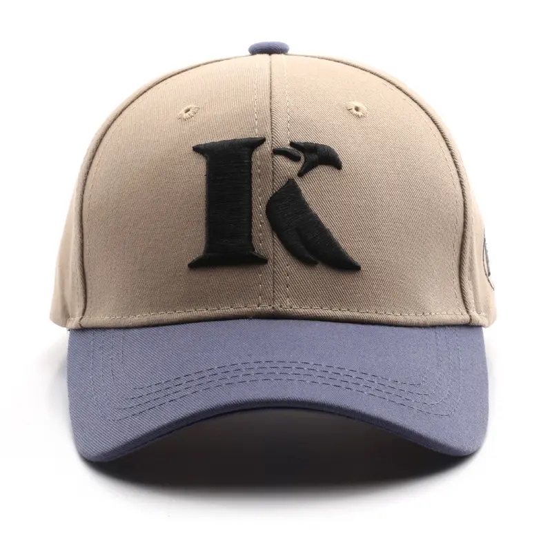 Τρισδιάστατο κεντημένο καπέλο μπέιζμπολ μπαμπά πολυτέλειας καπέλο μπέιζμπολ δύο τόνων καπέλο μπέιζμπολ μπαμπά