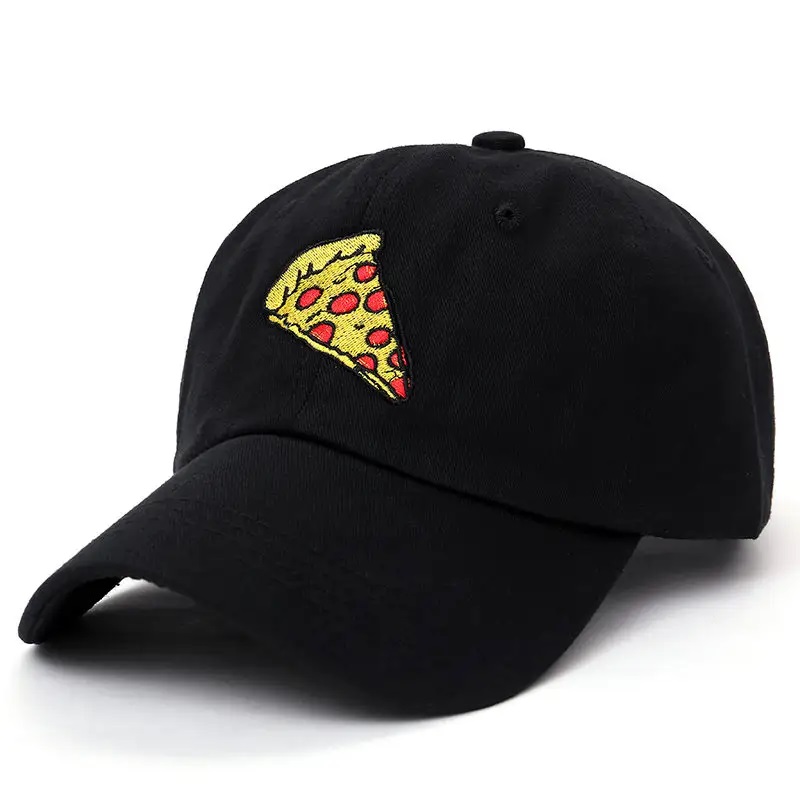 Νέο κέντημα πίτσα μπαμπά Cap Trucker Cotton Hat για γυναίκες άνδρες ρυθμιζόμενο μέγεθος μπέιζμπολ Cap Outdoor Sports Sun Hat